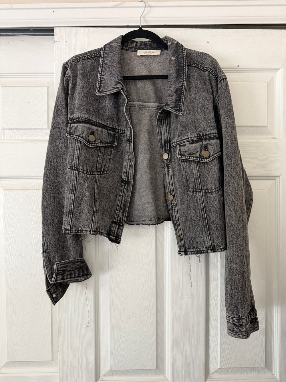 Arula Denim Distressed Jacket